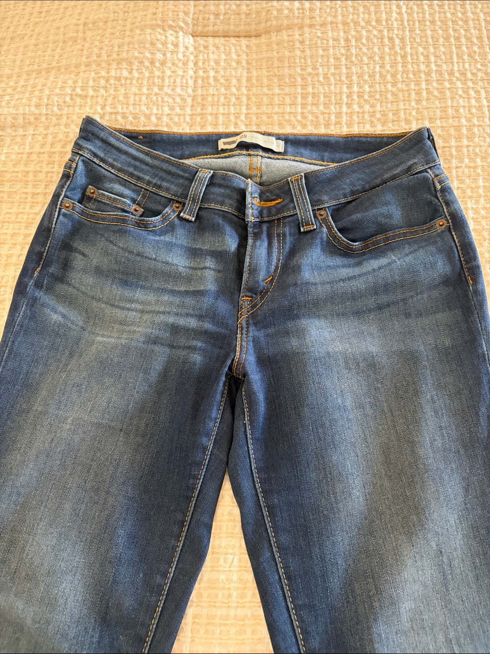 Levi's Women's Dark Blue Skinny Jeans